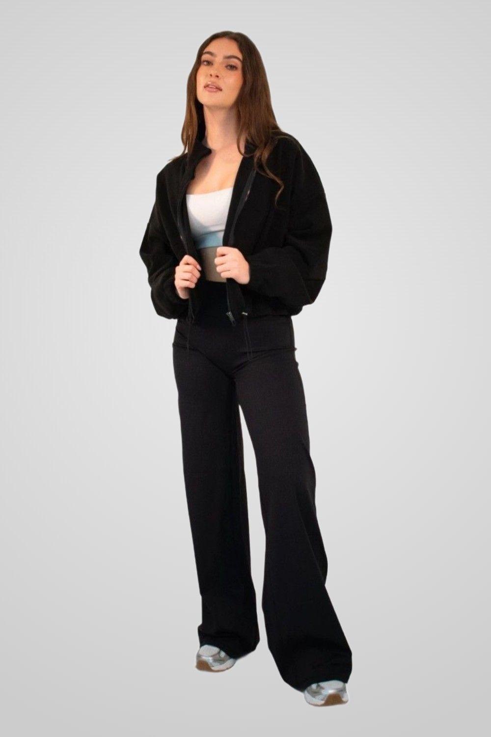 Polerón Polar Mujer Nordik Black 4Women-2