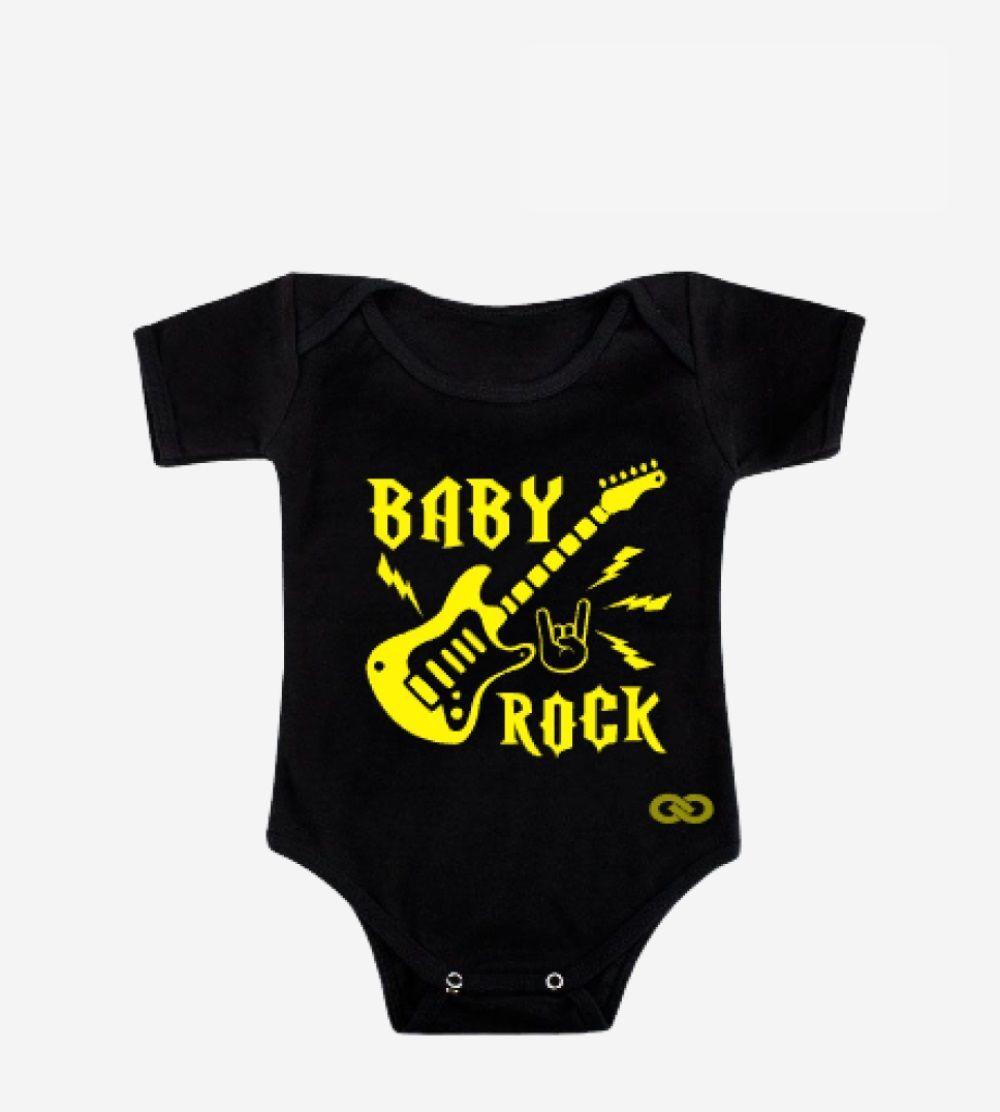 Body Pilucho Bebé Baby Rockero Infantil Guitarra Eléctrica Fender-0