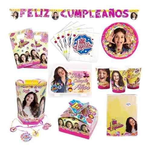 Pack Cumpleaños Soy Luna X 36 Original Cotillón Activarte-0