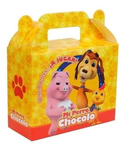 Pack Cumpleaño Perro Chocolo X18 Original Cotillón Activarte-1