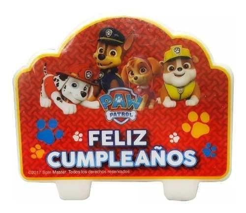 Pack Cumpleaños Paw Patrol X 24 Original Cotillón Activarte-2