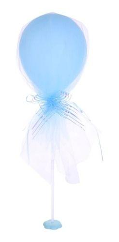 Globo Tul Con Base Variedad Colores Cotillón Activarte-0