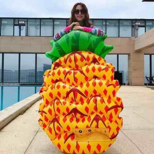 Flotador Piña 150 X 91 Cms Inflable Comercial Romana-0