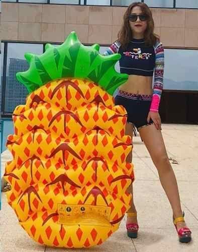 Flotador Piña 150 X 91 Cms Inflable Comercial Romana-2