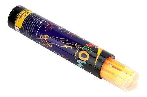 Tubo Pulsera Flúor Led Luminosa X 100 Cotillon Activarte-1
