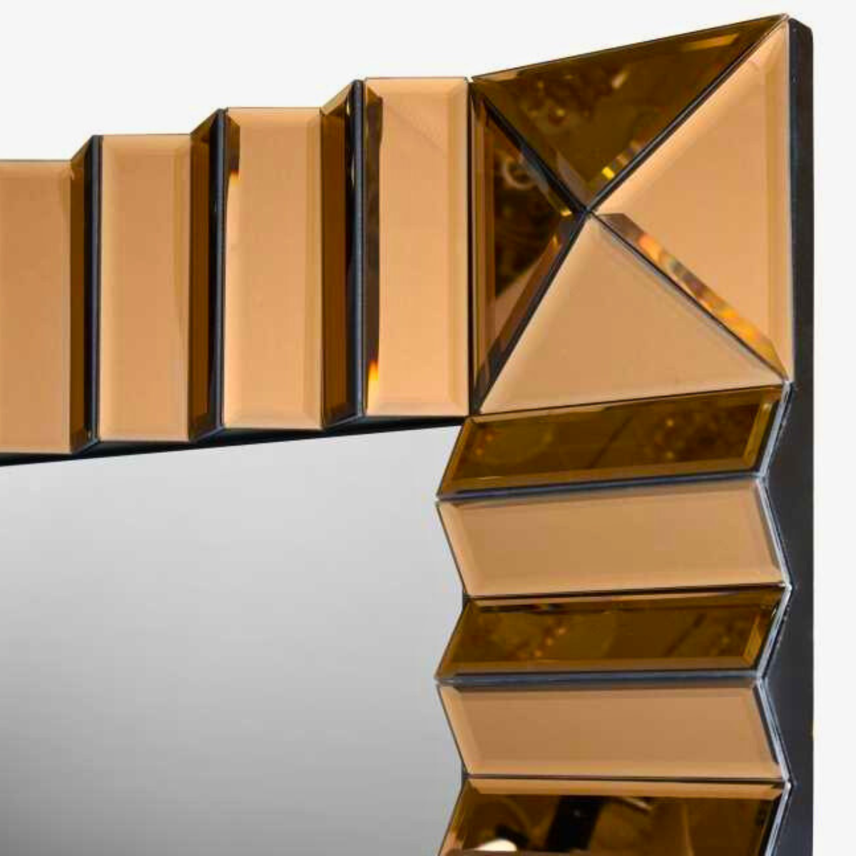 Espejo Decorativo Rectangular 80×120 Marco Espejado Relieve Cobre-3