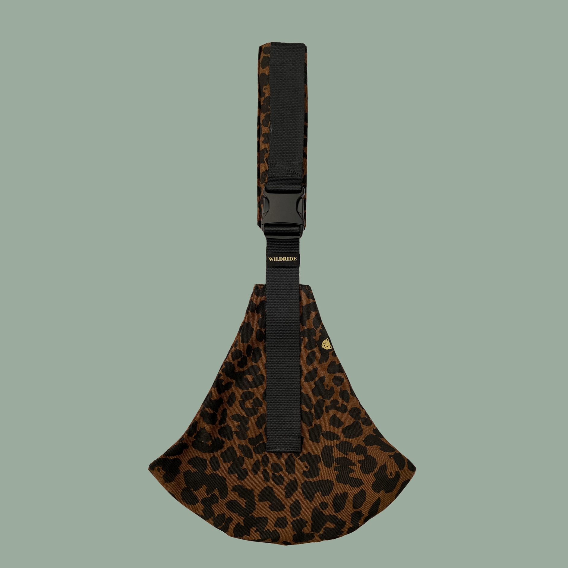 Portabebé Wildride Leopard print brown-2