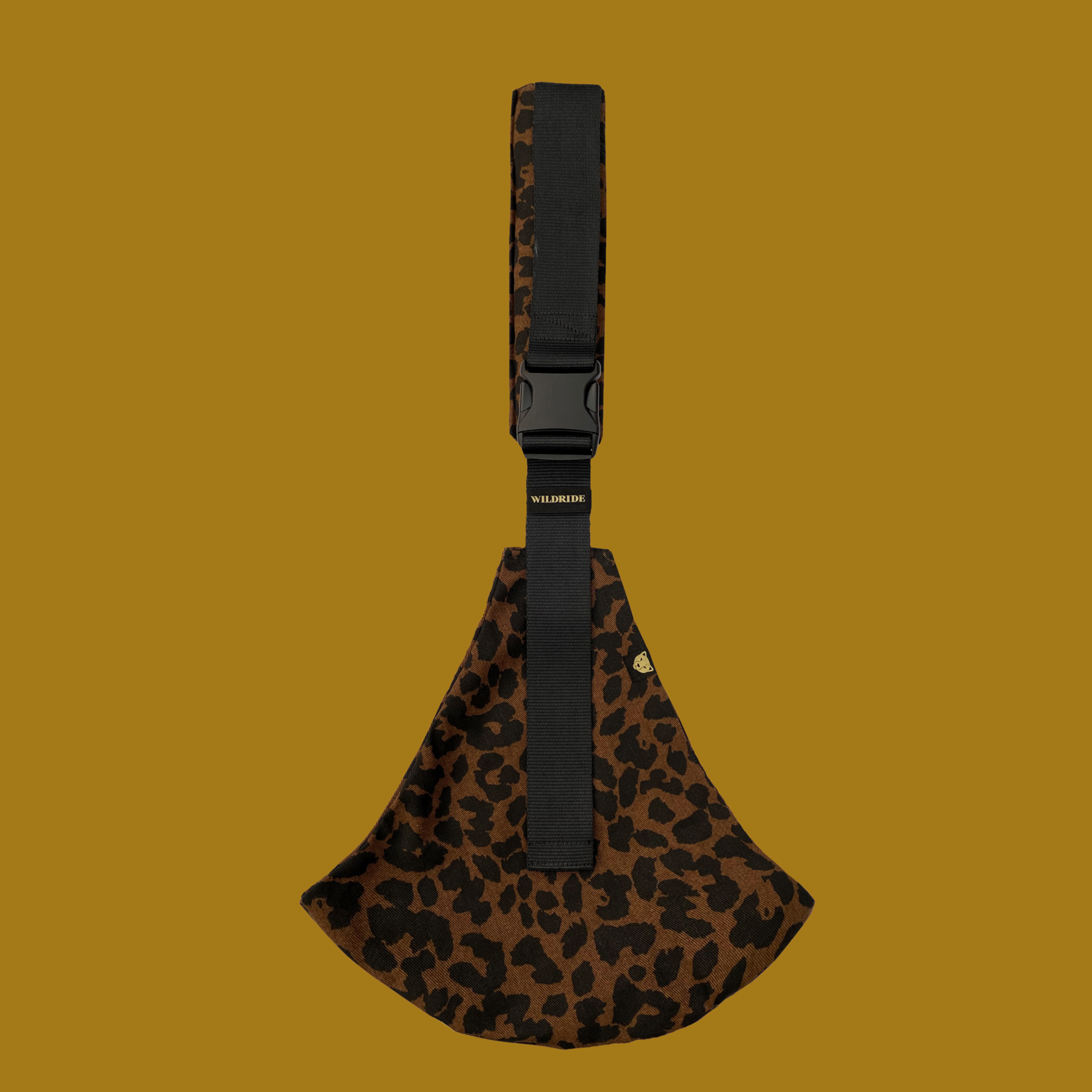 Portabebé Wildride Leopard print brown-3