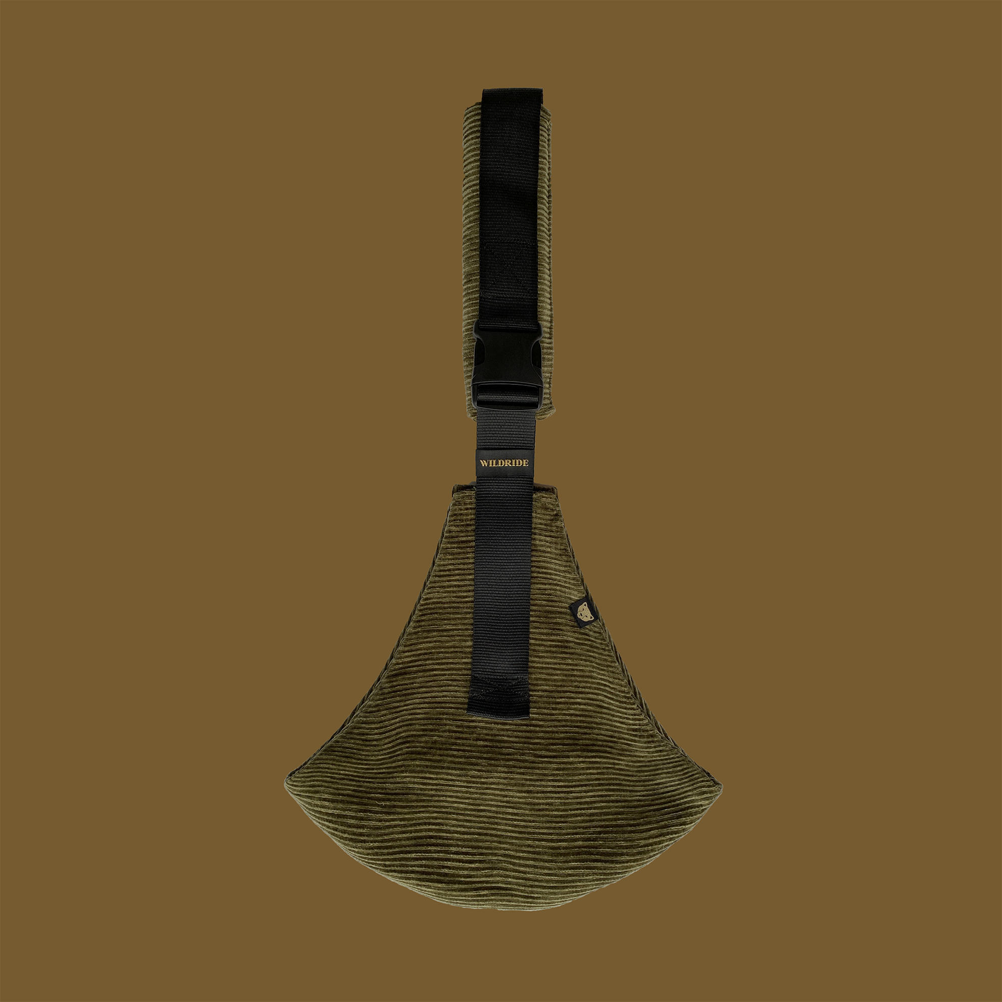 Portabebé Wildride Corduroy Olive Green-3