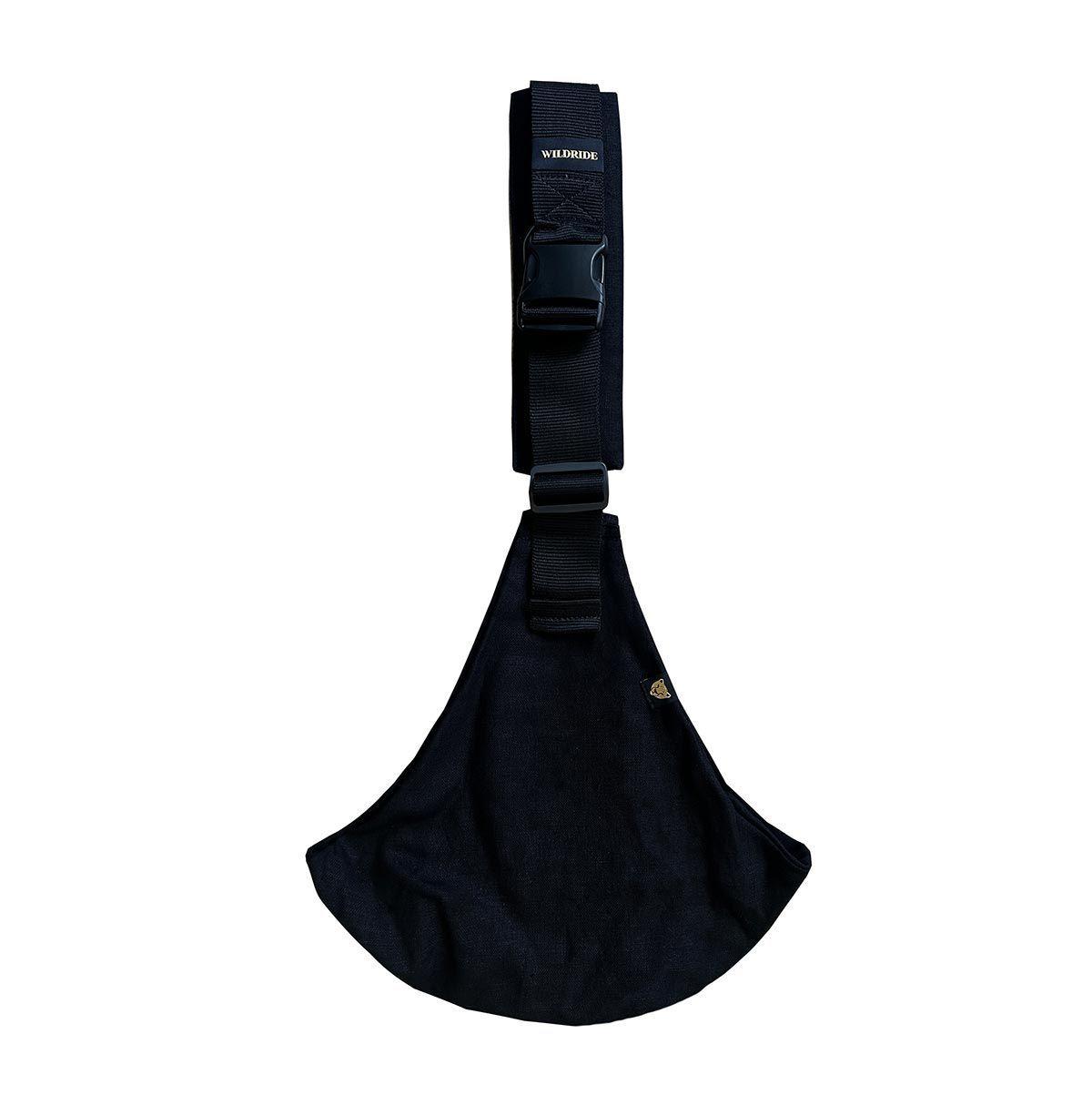Portabebé Wildride Black linen-2