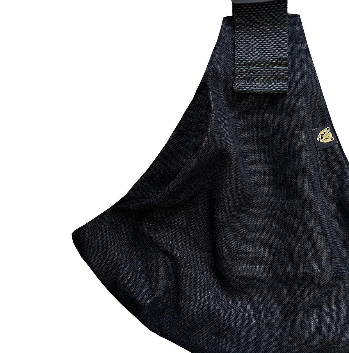 Portabebé Wildride Black linen-5