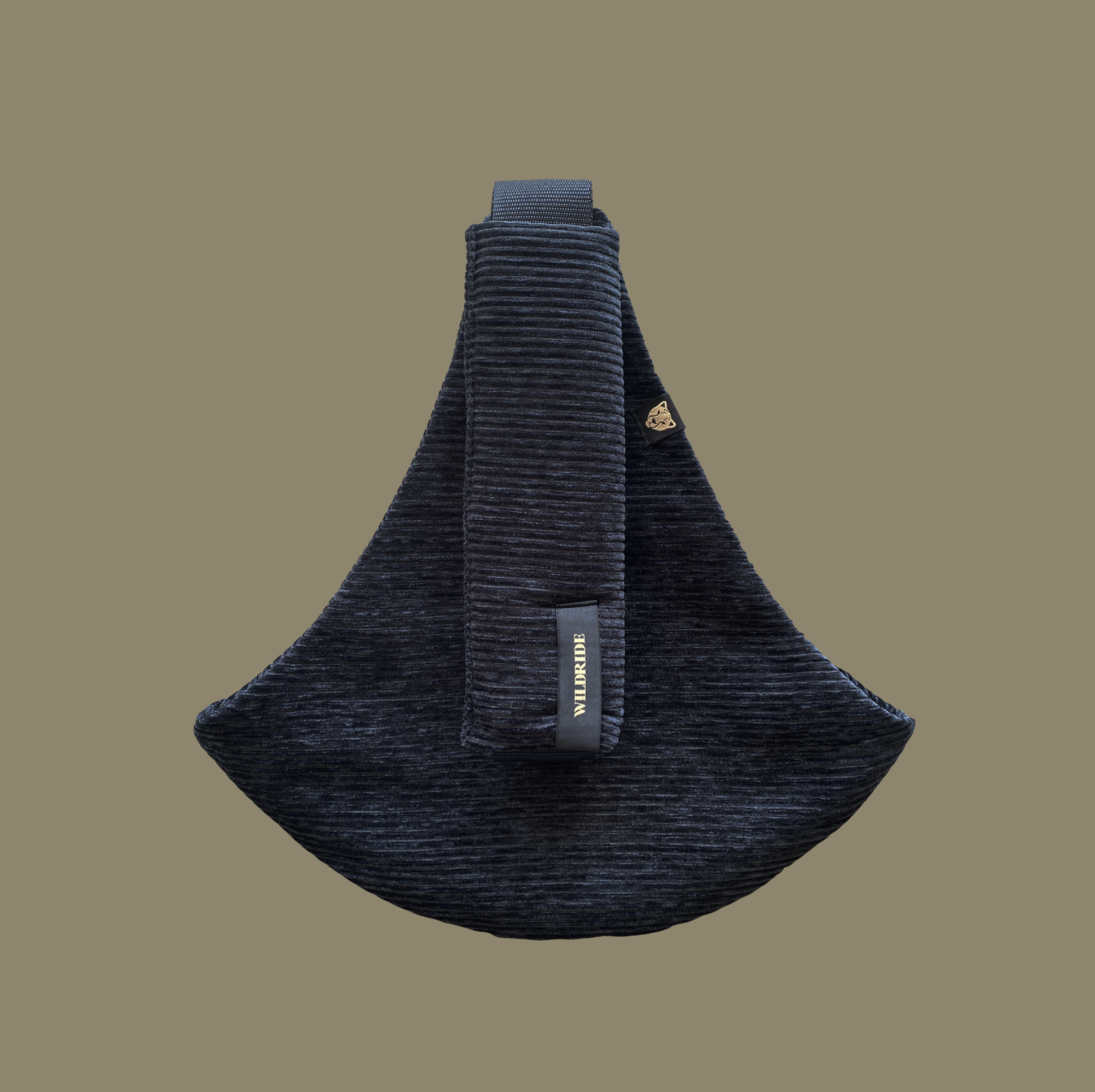 Portabebe Wildride Corduroy Black-5