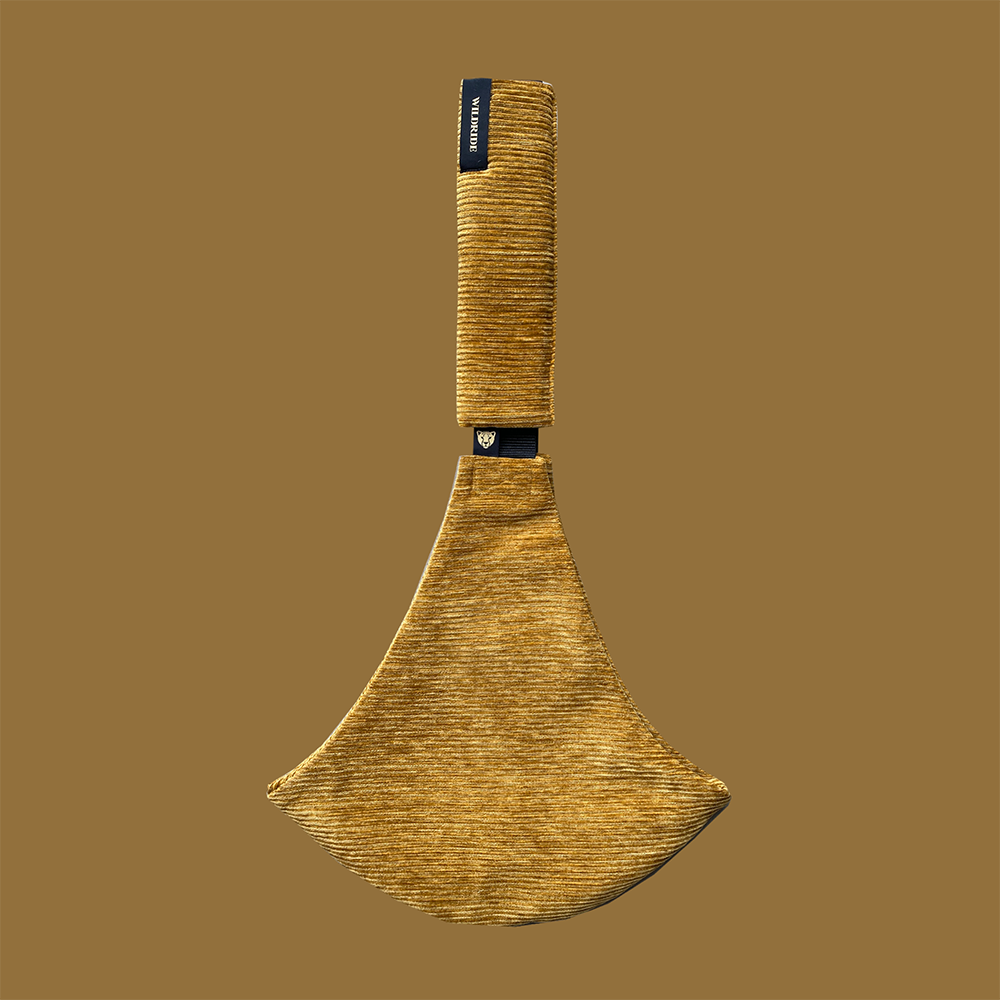 Portabebé Wildride Corduroy Gold-5