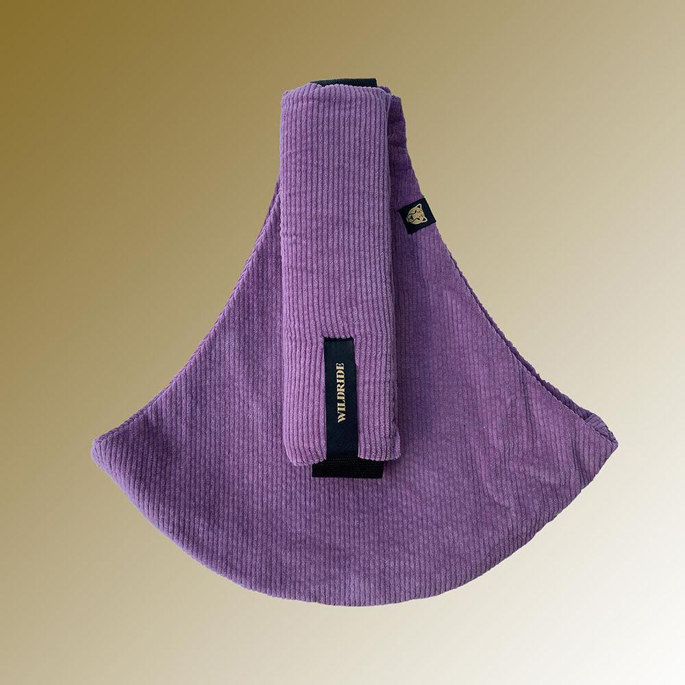 Portabebé Wildride Lilac Rib-5