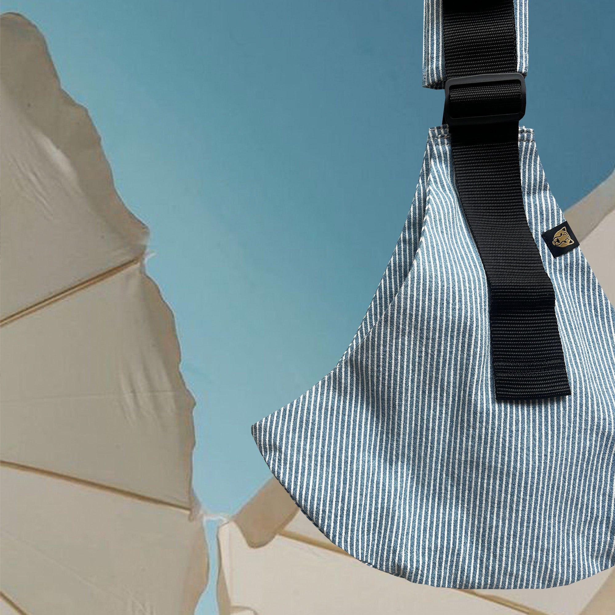 Portabebé Wildride Light Denim Stripe-2