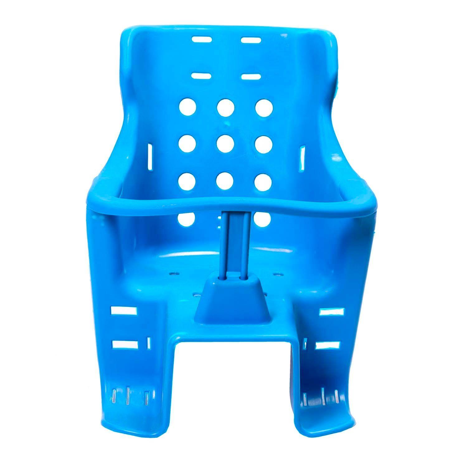 Silla infantil para bicicleta azul-1