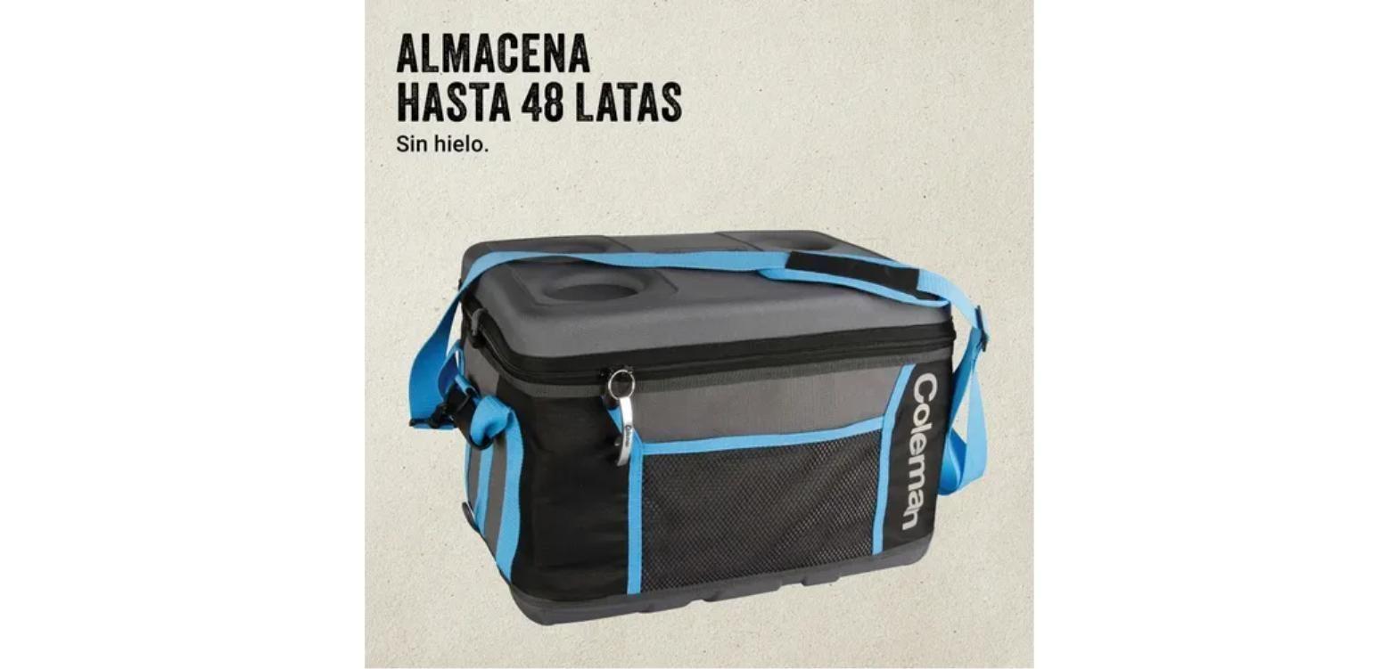 Cooler Portatil Coleman Soft Cooler EVA 45 Latas 25L Negro-1