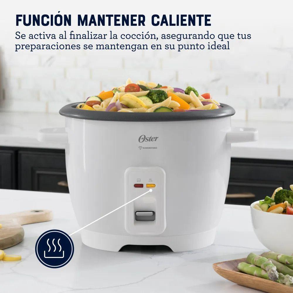 Oster Arrocera Diamondforce 7 Tazas Blanca CKSTRCB7DFWHT-2