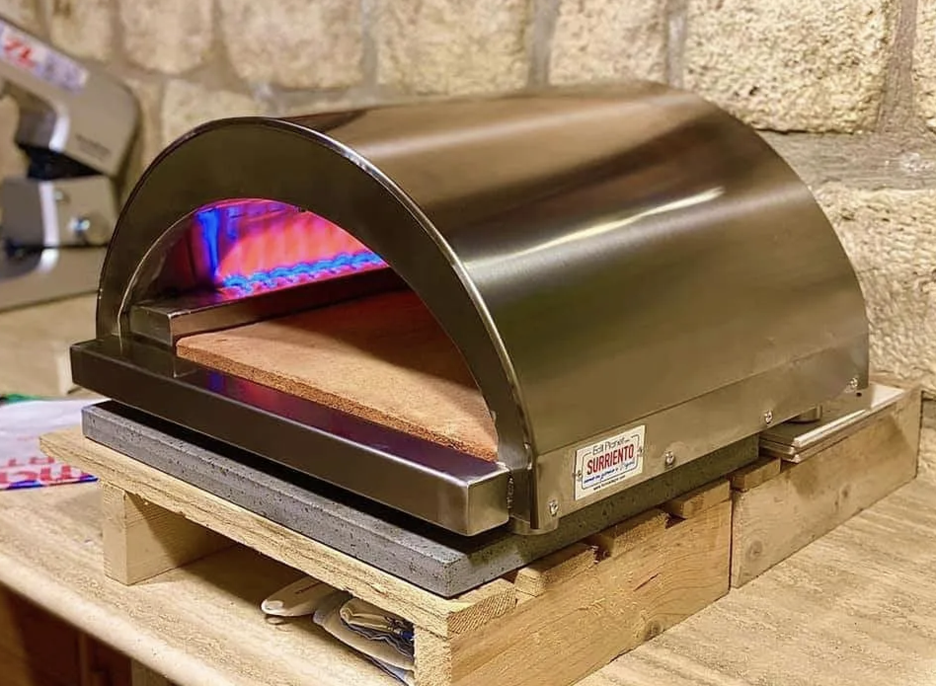 Horno para pizza a gas - Surriento-1