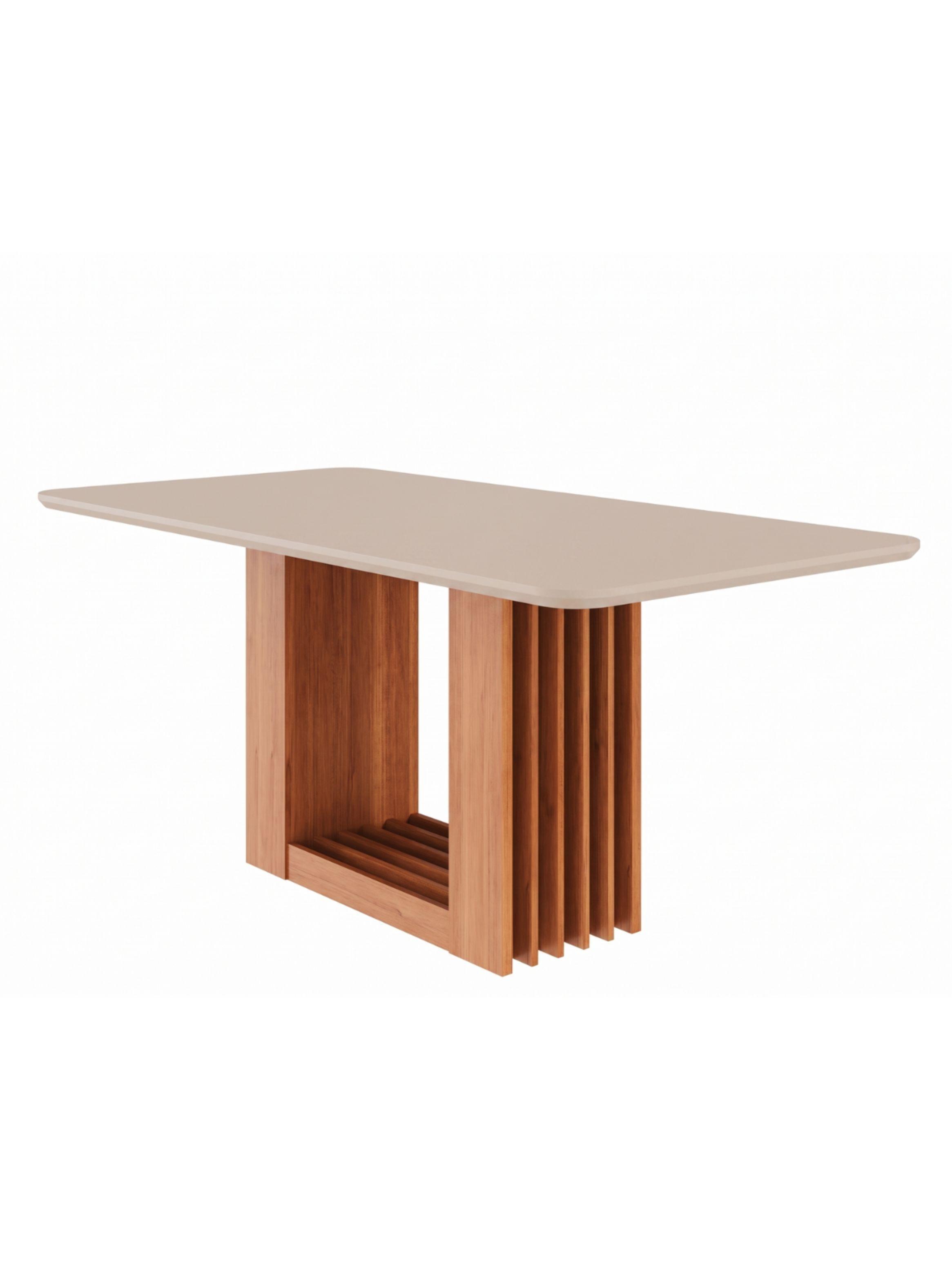 Juego de Comedor Elegante Madera Rectangular 6 Sillas Ariela-2