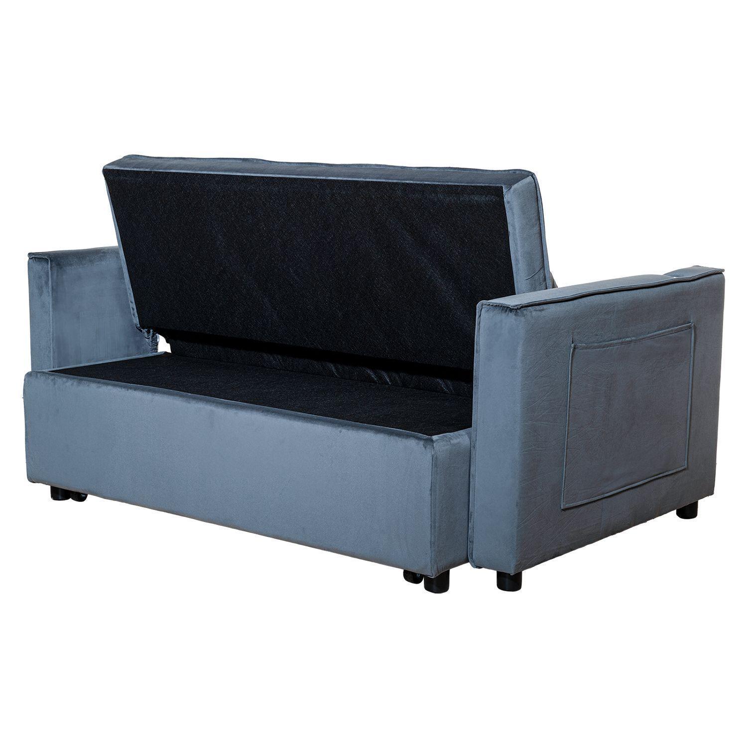 Sofá Cama 2 Cuerpos Moderno Dallas KMP1-4