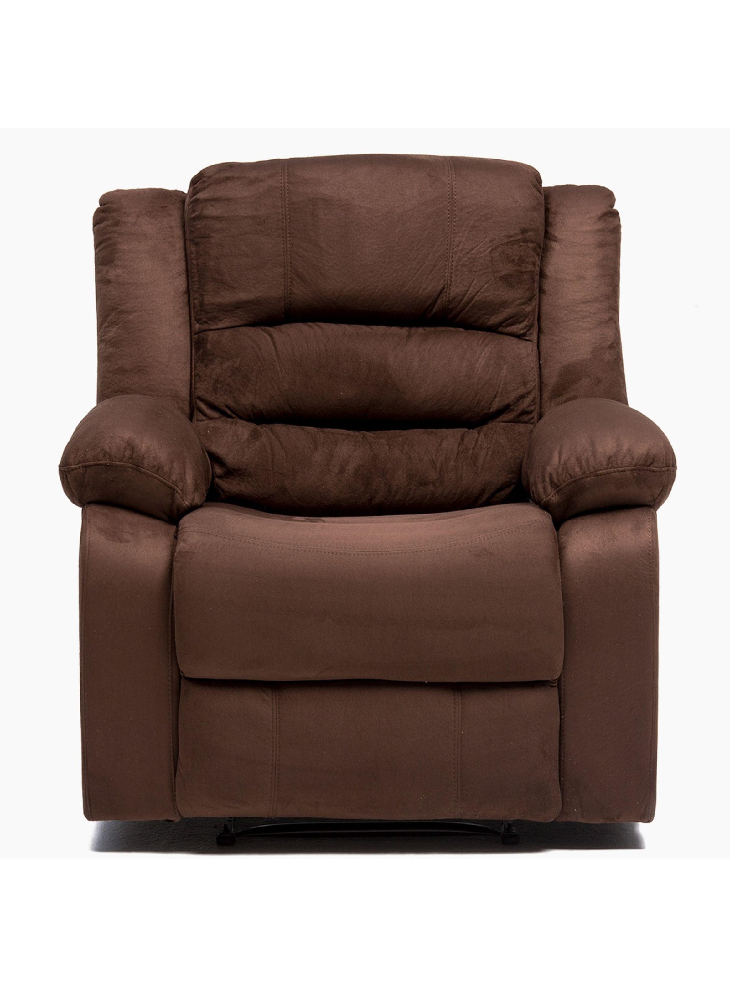  Living Sofá 3 Cuerpos Reclinable Martell Café + 2 Bergers 98060-2