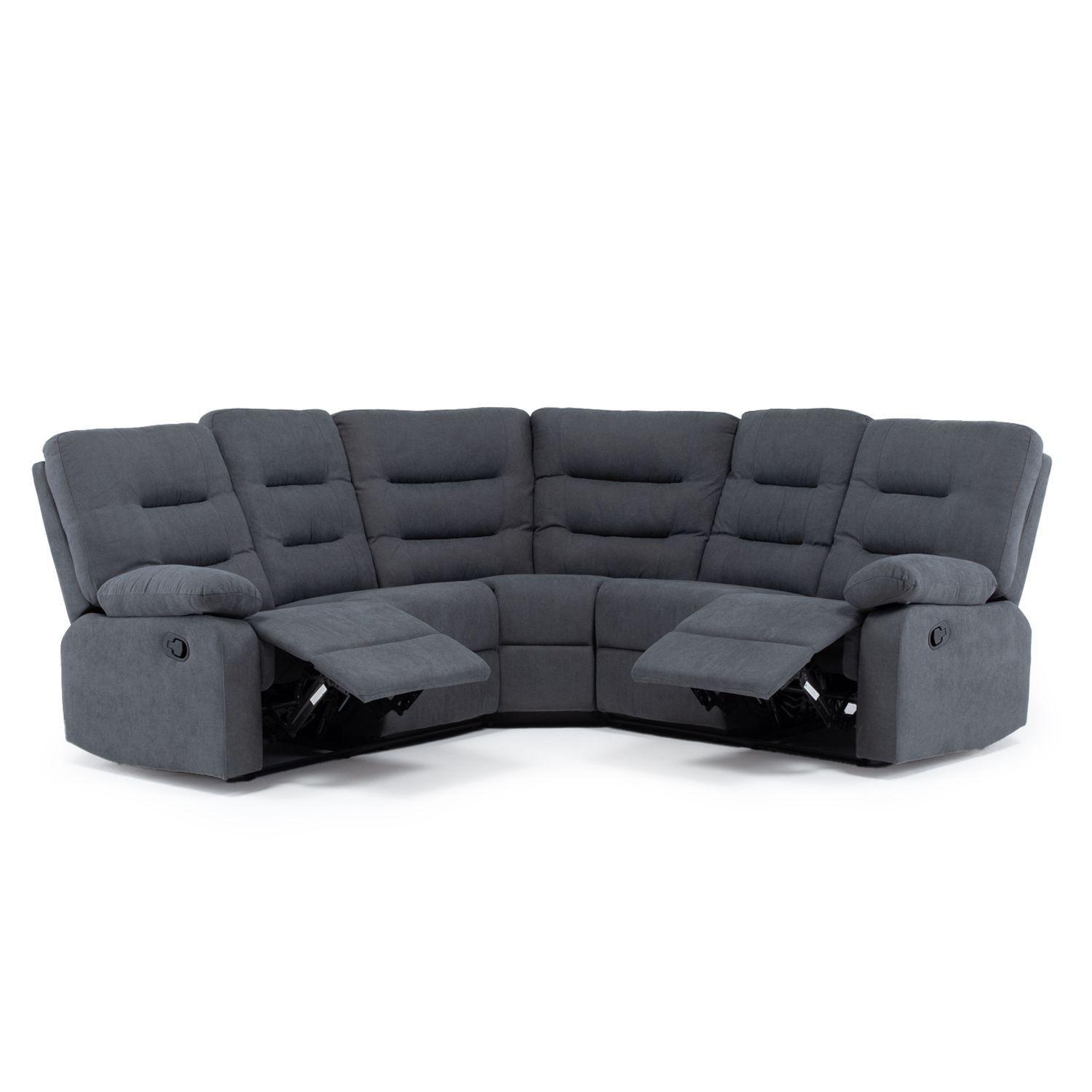 Sofá Seccional Reclinable Moderno Siena 8038-4