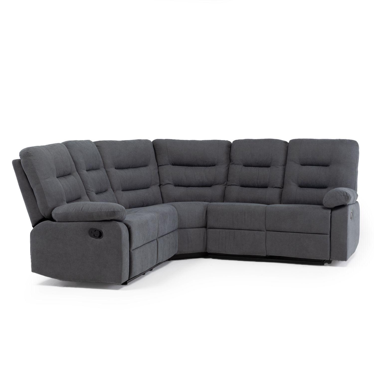 Sofá Seccional Reclinable Moderno Siena 8038-5