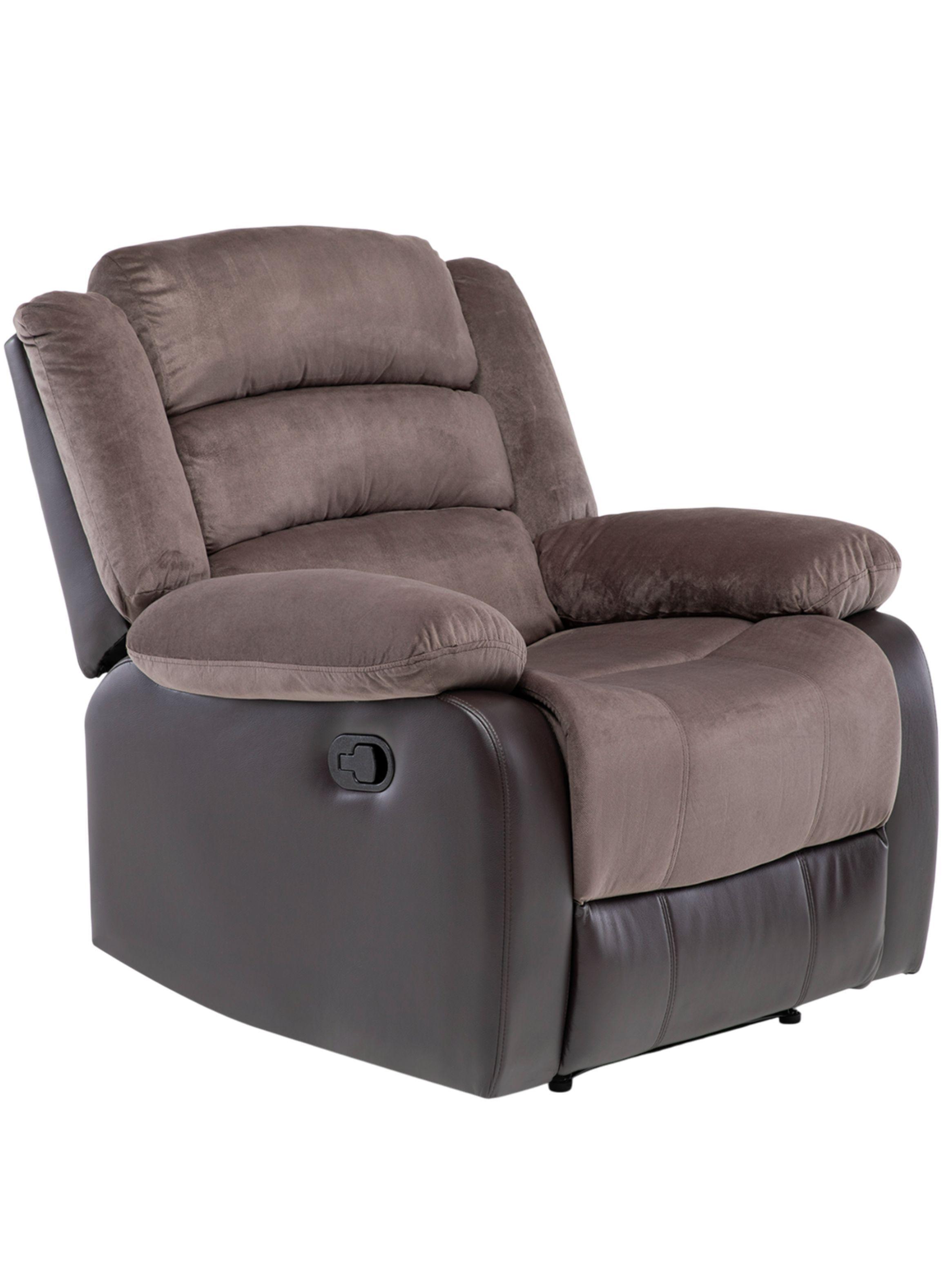 Berger 1 Cuerpo Reclinable Moderno Café Praga 8040RBR-1