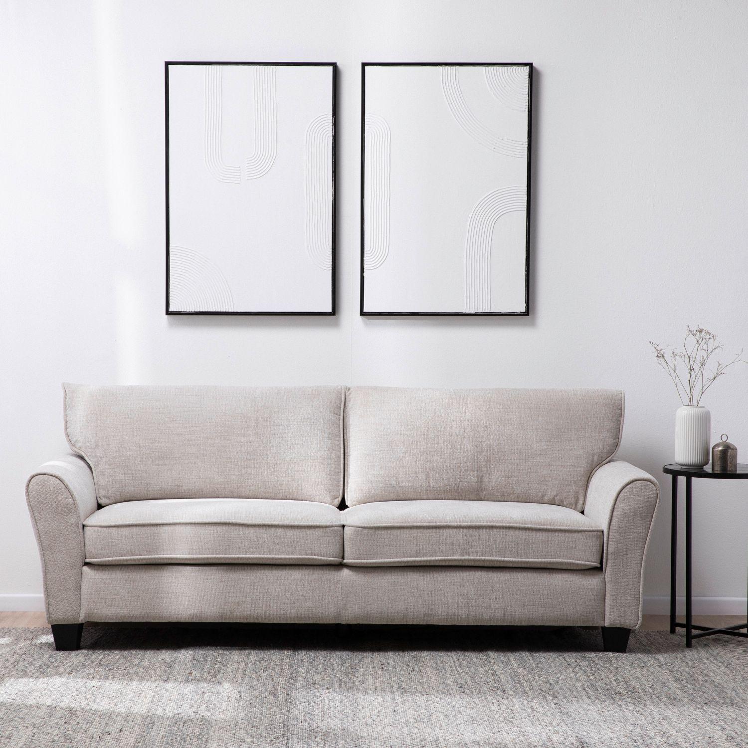 Living 3 Cuerpos New Charlotte Beige + 2 Bergers KM2500-7