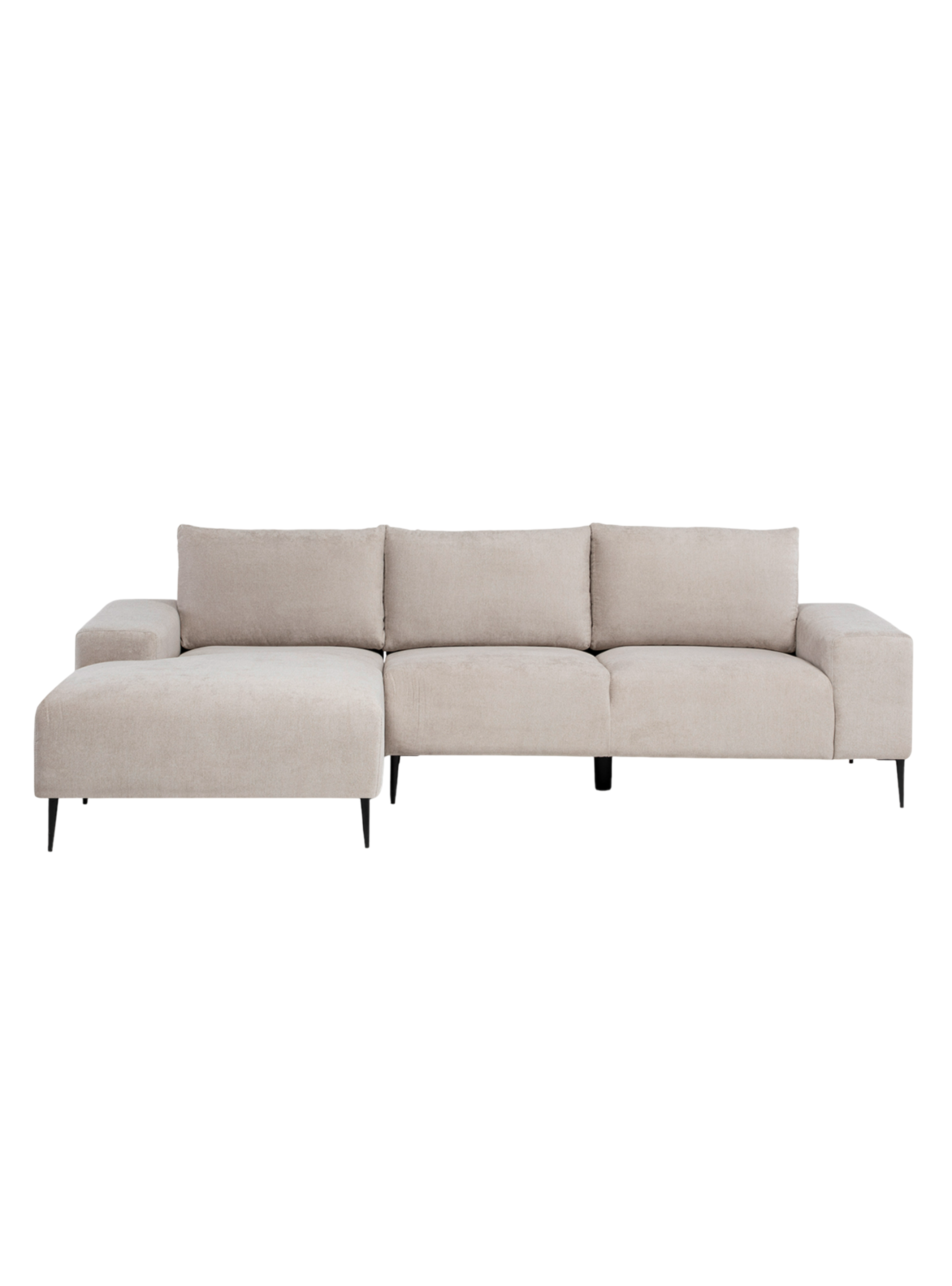 Sofá Seccional Izquierdo Moderno Beige Castelo KM2315LIV-2