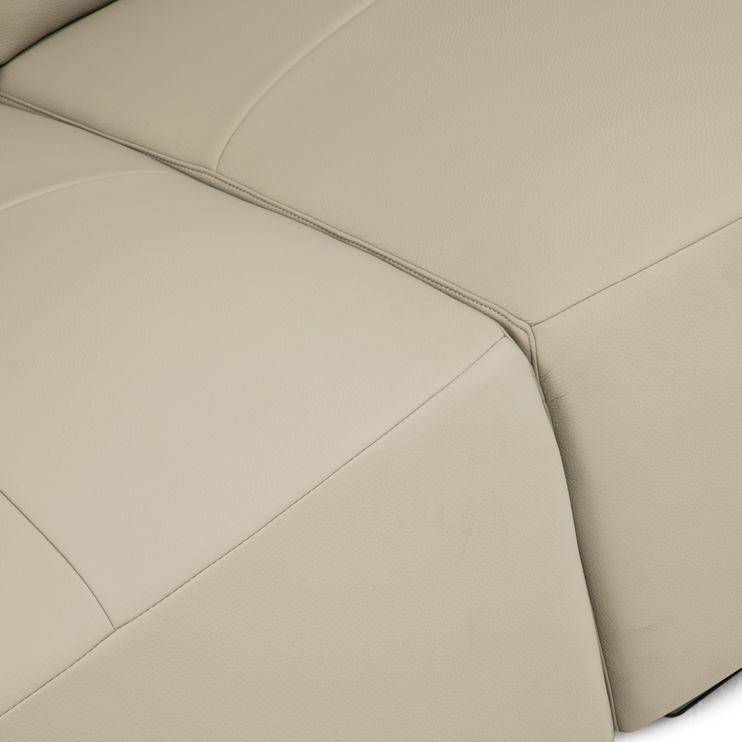 Sofá para Living 2 Módulos Génova Crema 4 Personas-3