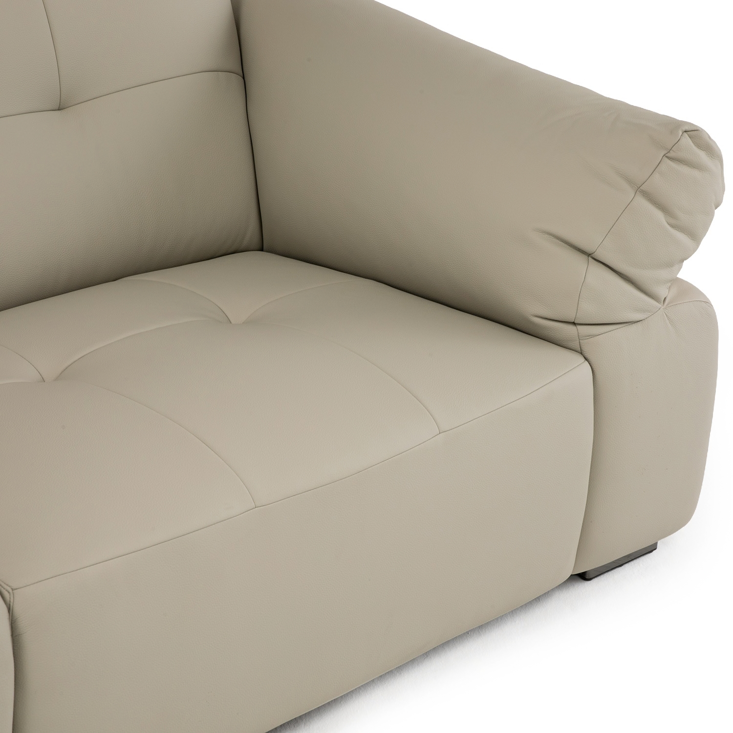 Sofá para Living 2 Módulos Génova Crema 4 Personas-5