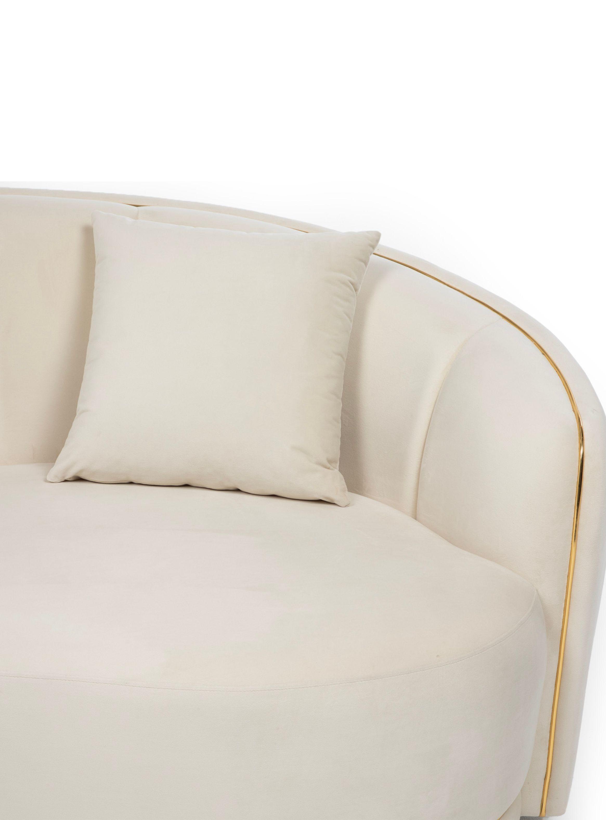 Sofá Moderno Elegante Isidora 3 Cuerpos Curvo AG339S-6