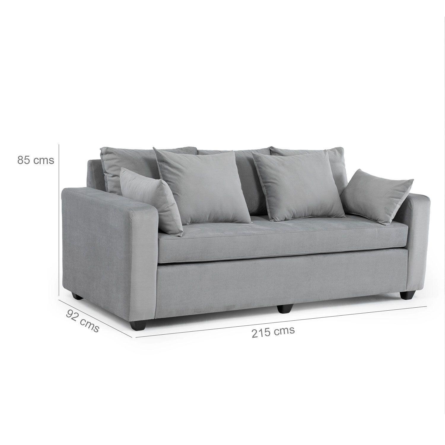 Sofa Living 3 Cuerpos Moderno Petra GPETRASGR-5