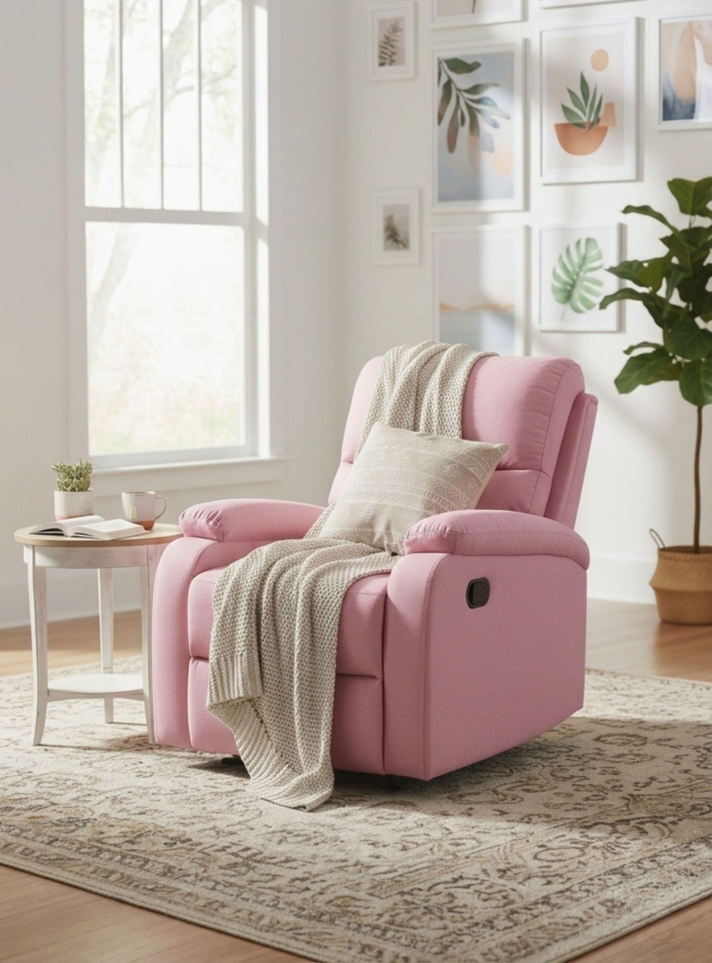 Berger Reclinable Moderno de Lino Matheus -0