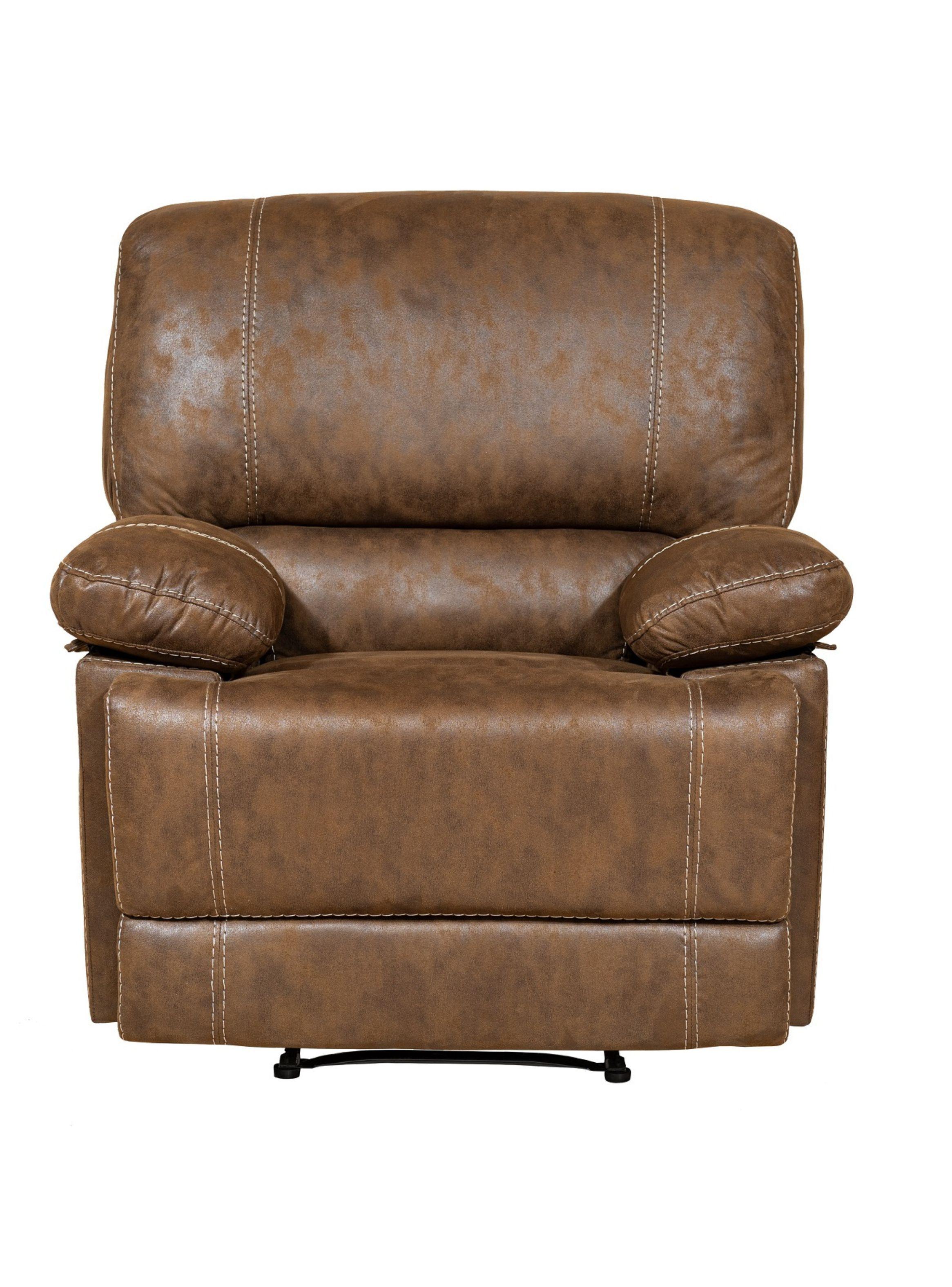 Living Sofá 3 Cuerpos Reclinable Castle Café + 2 Bergers 98023R4-4