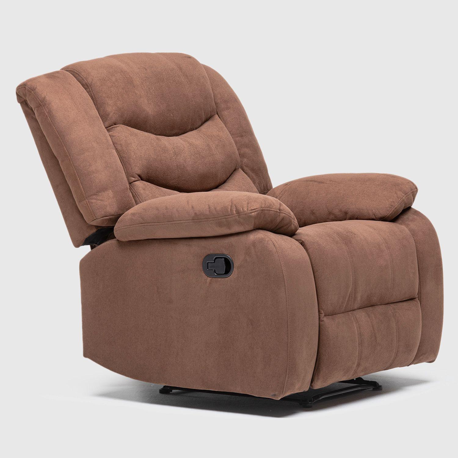 Living Sofá 3 Cuerpos Reclinable Norman + 2 Berger 2011-4