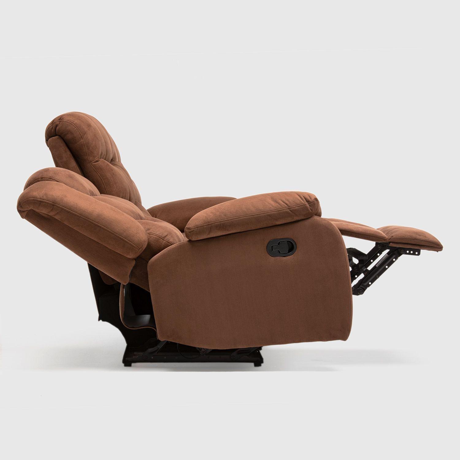 Living Sofá 3 Cuerpos Reclinable Norman + 2 Berger 2011-4