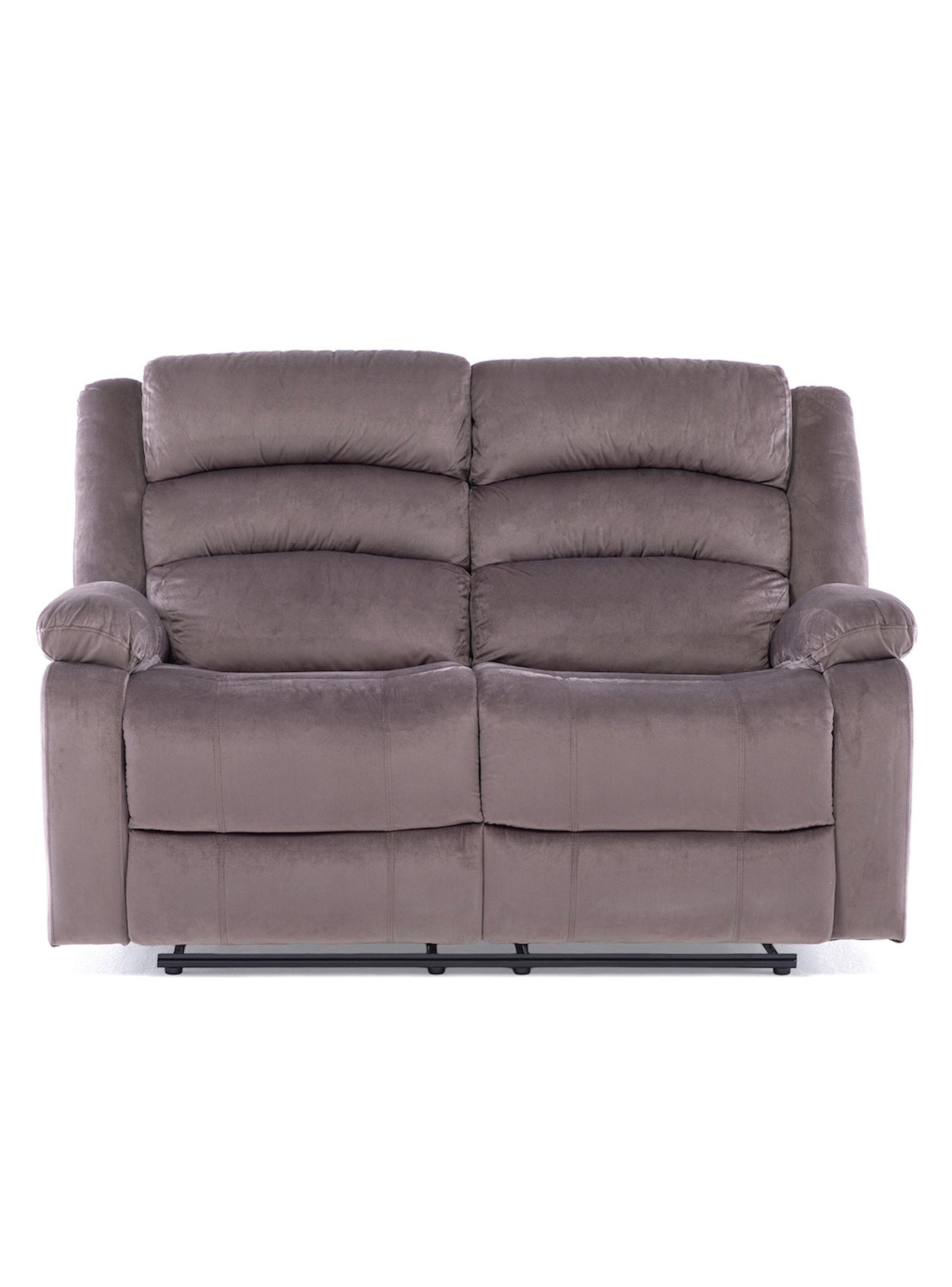 Sofá 2 Cuerpos Reclinable Moderno New Martell-1