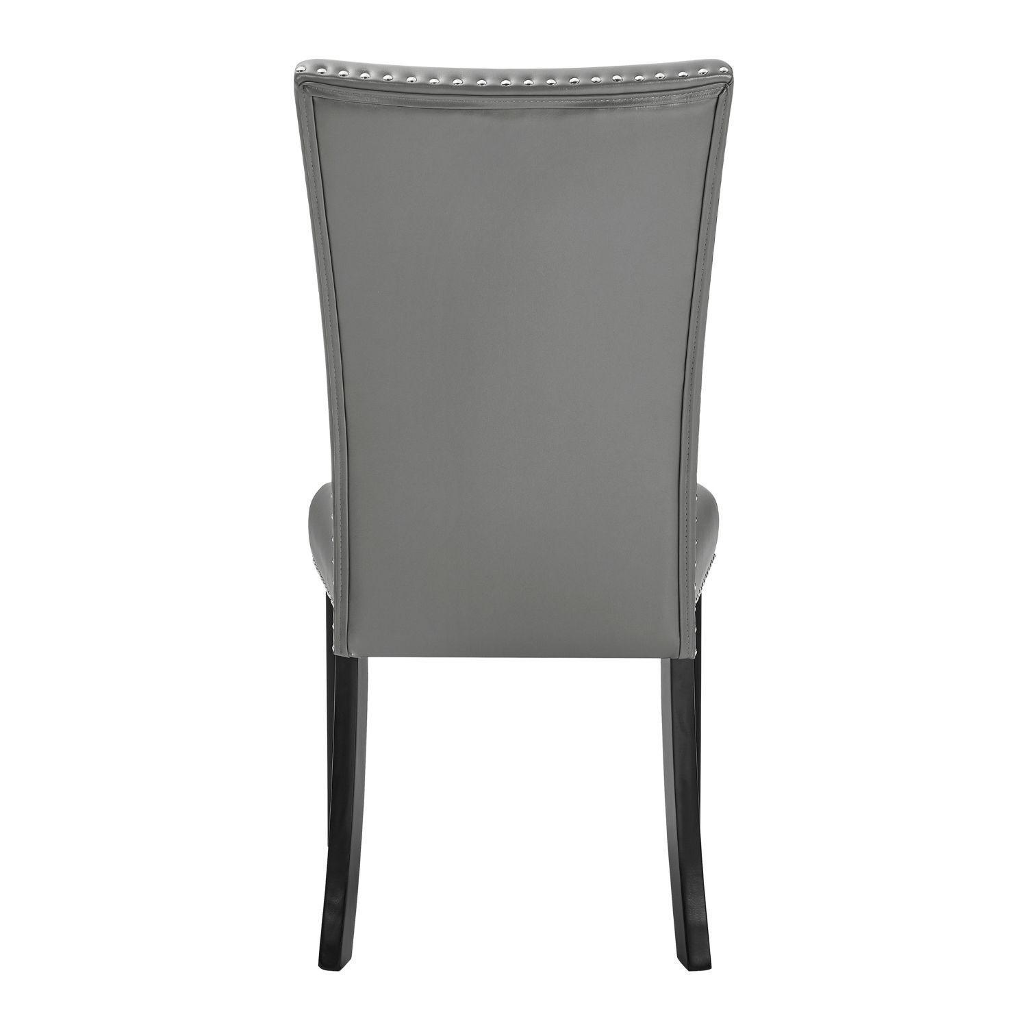 Juego de Comedor 6 Sillas Moderno Moon Mármol Gris D6058-5