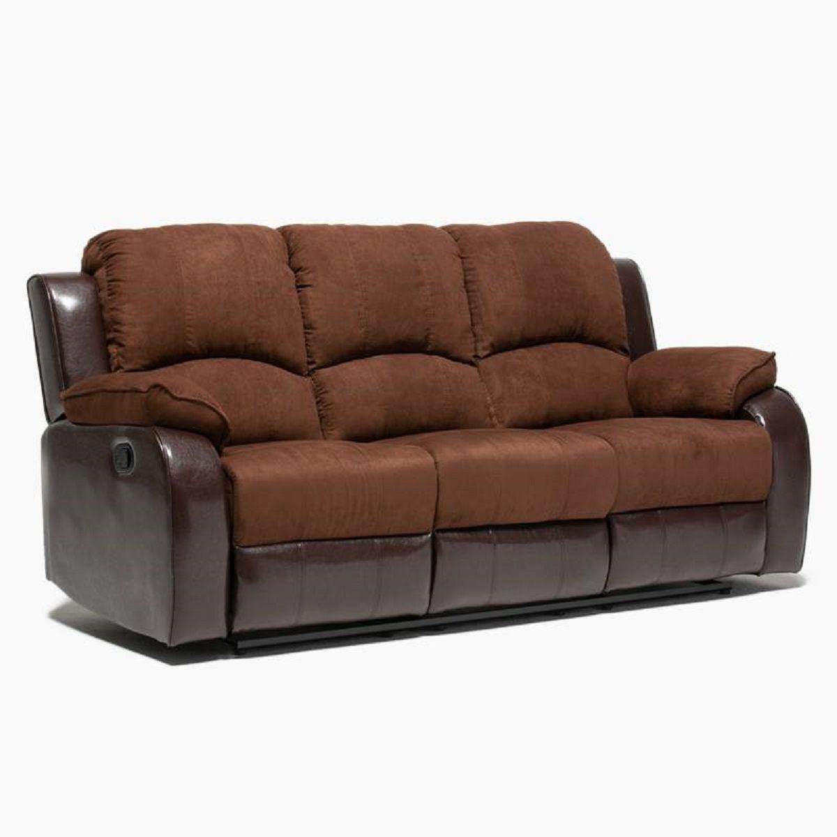  Living Sofá 3 cuerpos Reclinable Thompson + 2 Bergers U9000-2