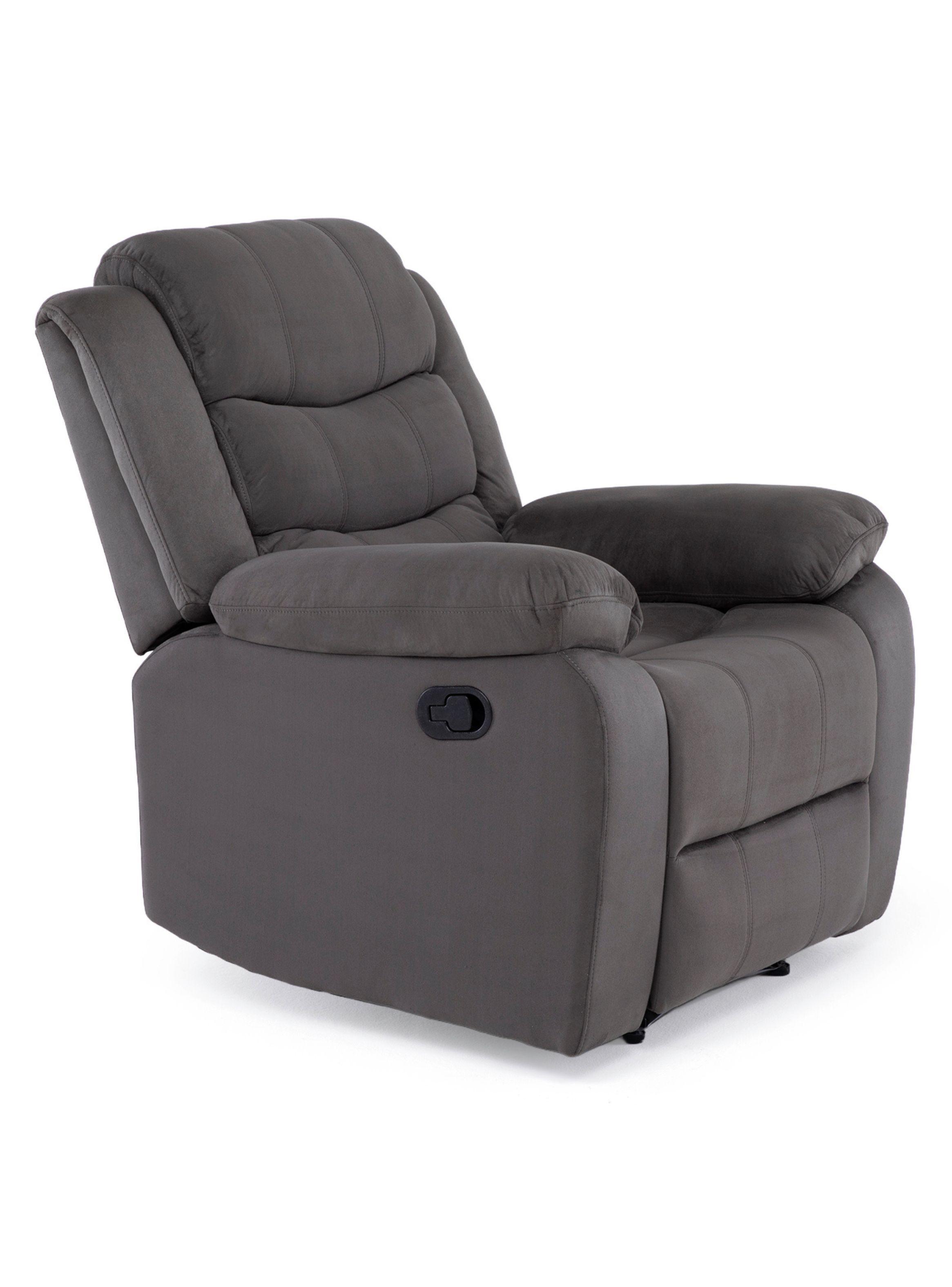 Berger Reclinable Moderno Gris Norman 2011CHGR-2