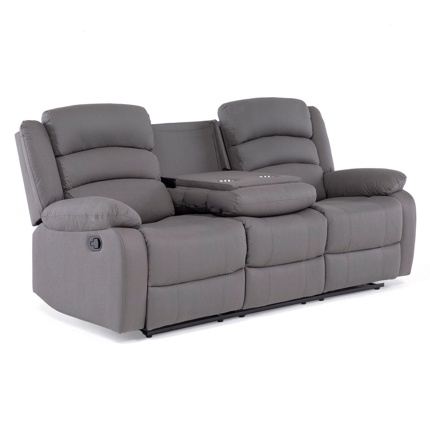  Living Reclinable 1 Sofá 3 Cuerpos + 1 Sofá 2 Cuerpos + 1 Berger New Praga-7