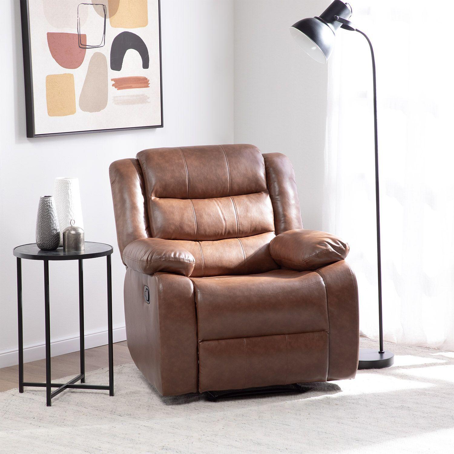  Berger Reclinable 1 Cuerpo Moderno PU Berlín KM060RBR-2