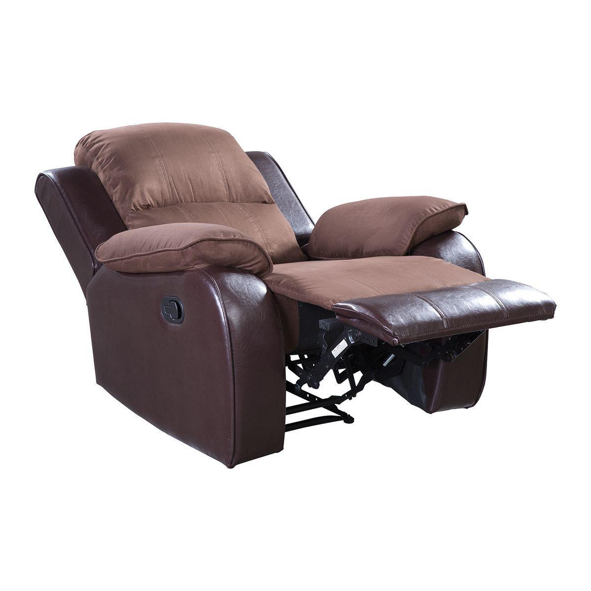 Berger Reclinable Thompson Pu + Microfibra Daniels U9000r-3