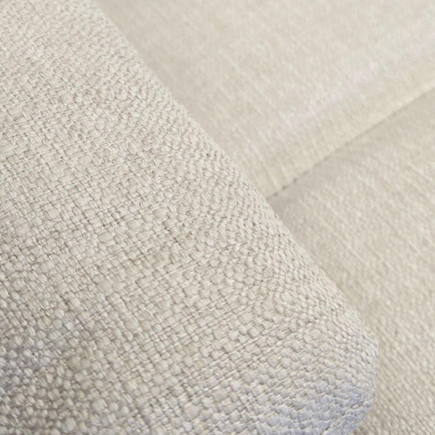 Berger Reclinable Blanco Moderno de Lino Matheus PK8071BIV-3