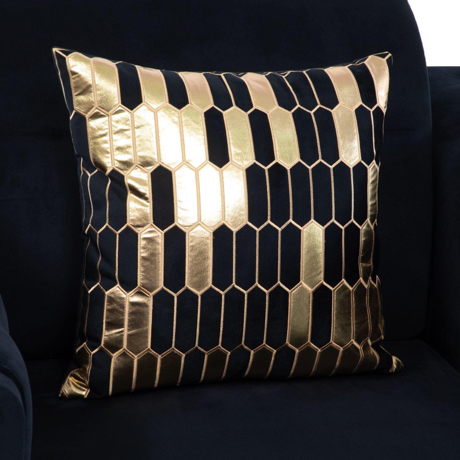 Sillón Elegante 1 Cuerpo Living Moderno Negro Palermo-7