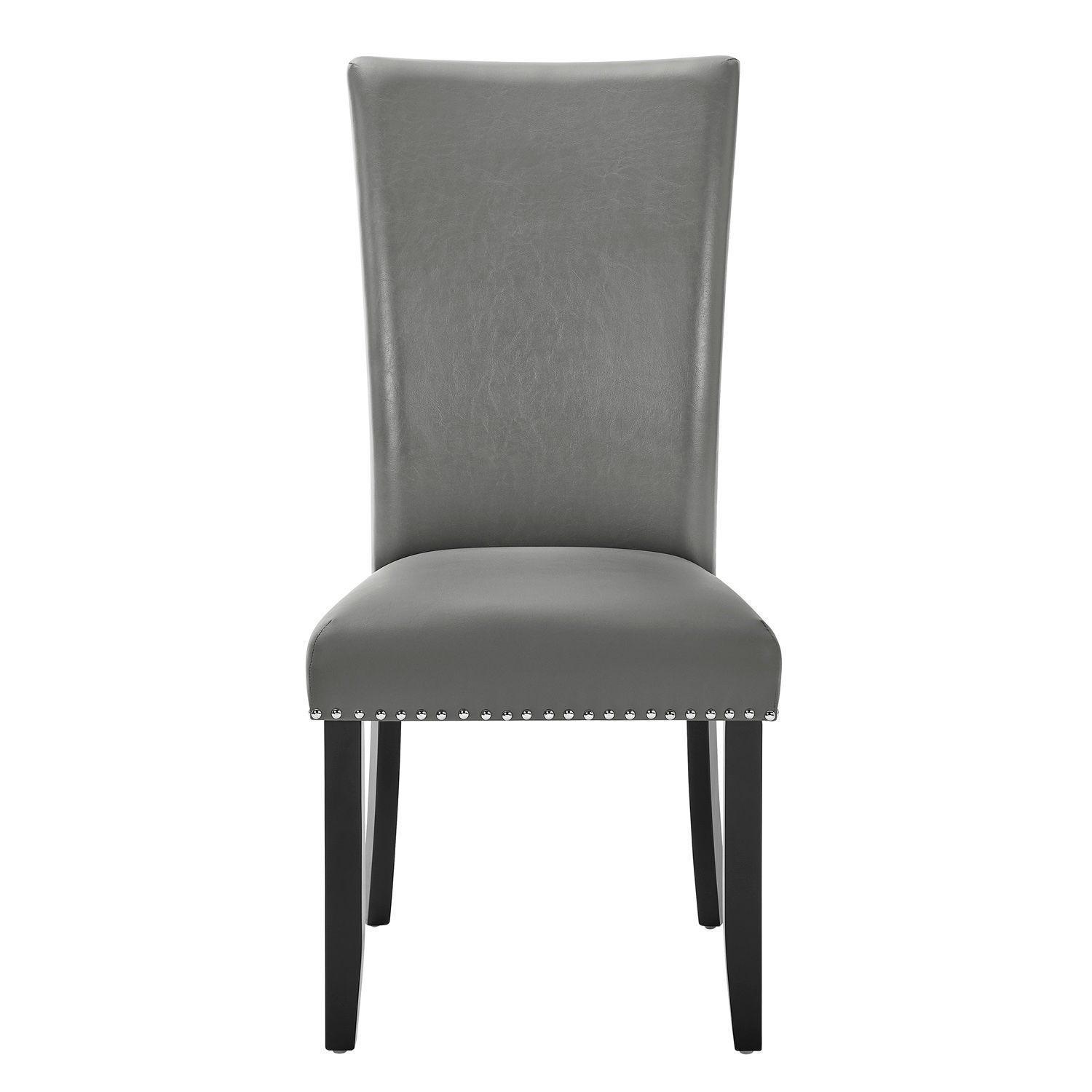 Juego de Comedor 4 sillas Moderno Moon Mármol Gris -3