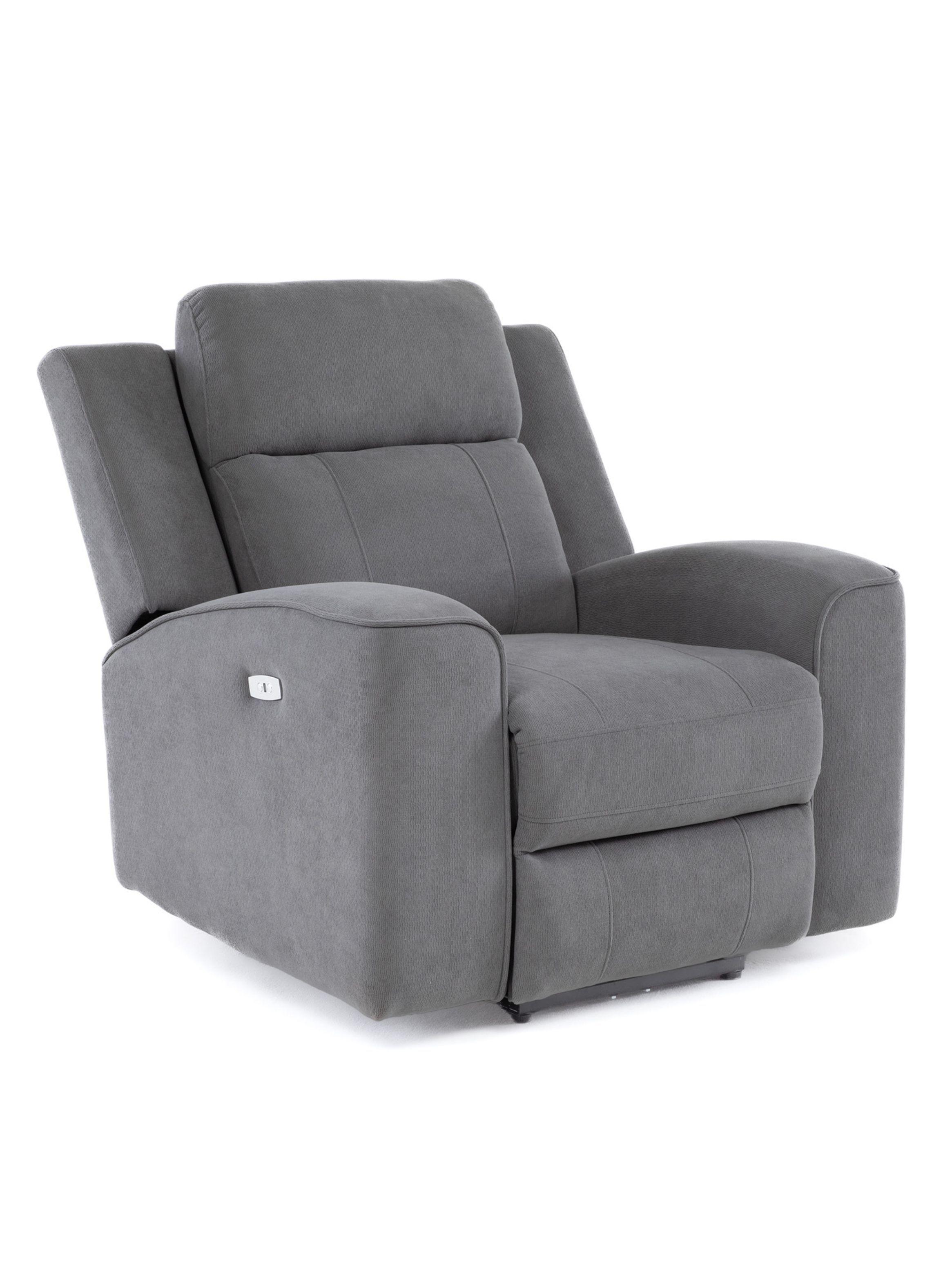 Berger Reclinable Eléctrico Moderno Gris Montana KM807CPWGR-2